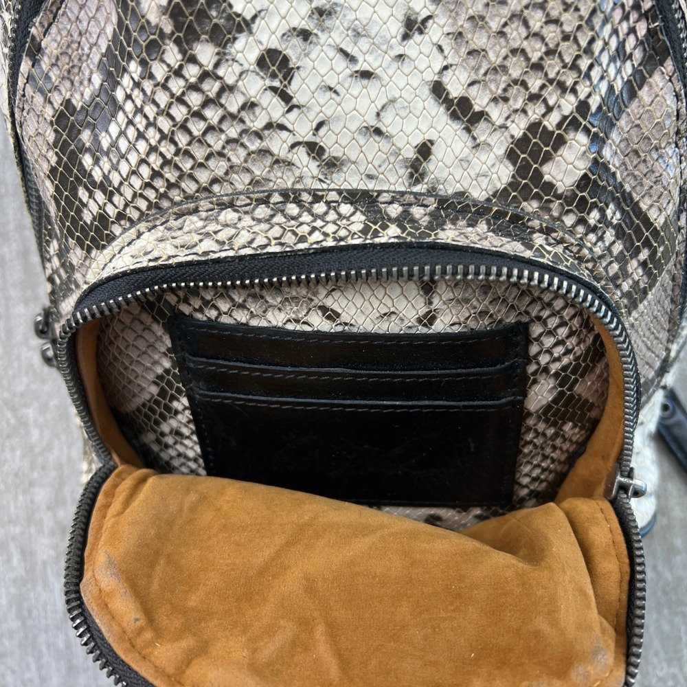 Patricia Nash Snakeskin Python Leather Convertibl… - image 9